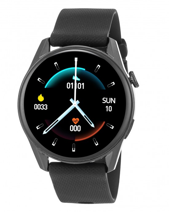 3GUYS Smartwatch Black Silicone Strap 3GW4641