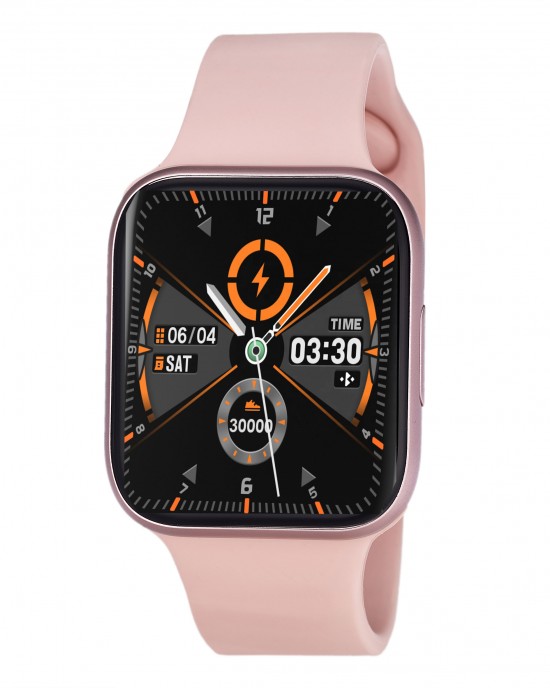 3GUYS Smartwatch Chronograph Pink Silicone Strap 3GW8501