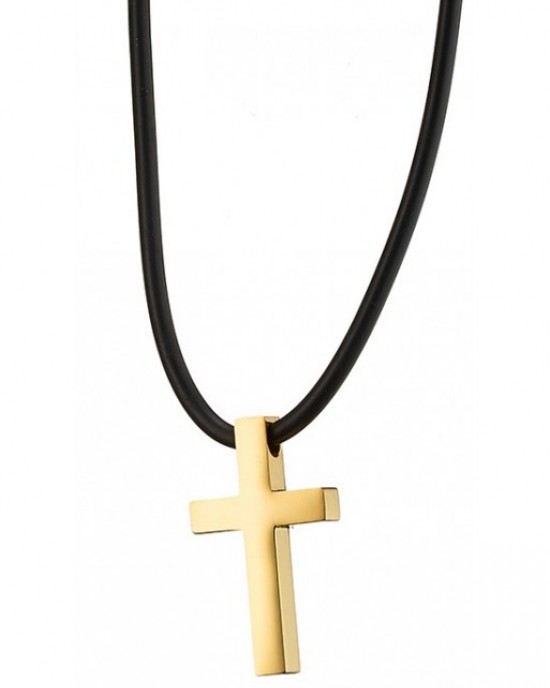olvios σταυρός με κορδόνι f03-1208